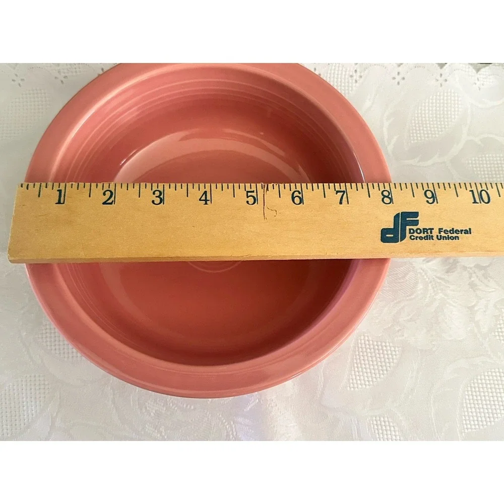 Fiesta Rose Pink 1 Qt Serving Bowl 8.25